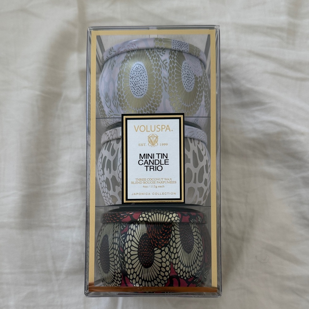 Voluspa Japonica Collection Mini Candle Set
